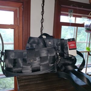 Two old school mercedes black Harveys.